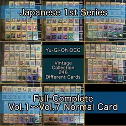 Yu-Gi-Oh! Japanese 1st Series Full Complete Normal Card Bulk Lot fym0-007 - Image 1