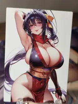 Akeno Himejima High School DxD Card Waifu Goddess Card - Image 1