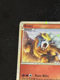 Entei HGSS20 Promo HeartGold SoulSilver Pokemon Card Holo Foil Rare - Image 2
