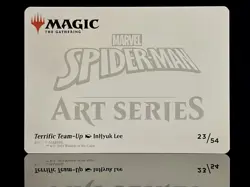 Terrific Team-Up (Art Card) Art Series: Marvel's Spider-Man 23/54 MTG - Image 2