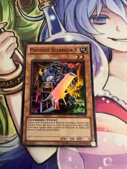 X-SABER PASHUUL SUPER RARE ITALIAN TU07-EN004 IT004 YUGIOH TRADING CARD GAME - Image 1