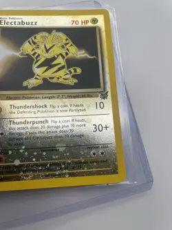 Electabuzz Best Of Game Official Pokemon Promo Card VLP/NM Condition - Image 5