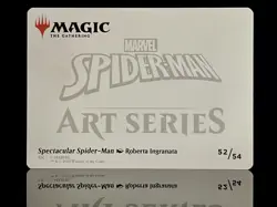 Spectacular Spider-Man Black Art Card Art Series: Marvel's Spider-Man 52/54 MTG - Image 2