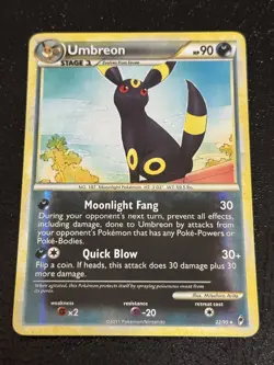 Umbreon 22/95 Call of Legends Reverse Holo Pokemon Card TCG - LP - Image 1