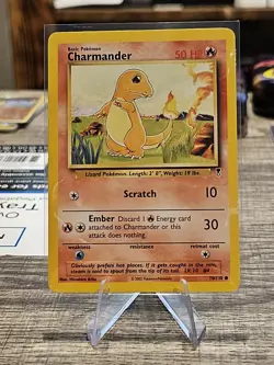 923054 - Charmander 70/110 Legendary Collection English Pokemon Card TCG - Image 1