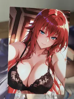 Rias Gremory High School DxD Card Waifu Goddess Card - Image 1