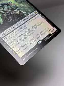 2025 MTG Venom, Eddie Brock 0012 Marvel's Spider-Man Legendary Creature Foil - Image 3