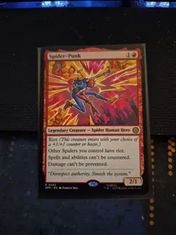 MTG Spider-Man R Spider-Punk #0092 - Image 1