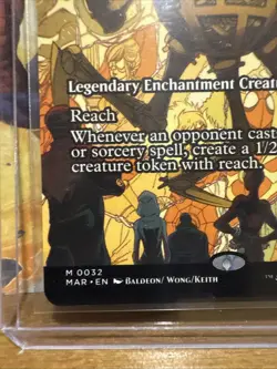 MTG Master Weaver Web Protector MAR M0032 Spider-Man Variant NM - Image 2