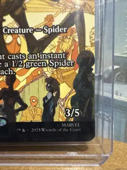 MTG Master Weaver Web Protector MAR M0032 Spider-Man Variant NM - Image 3