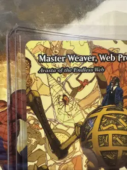 MTG Master Weaver Web Protector MAR M0032 Spider-Man Variant NM - Image 5