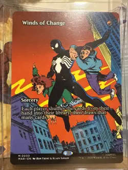 Winds of Change 0030 Borderless M MTG Spider-Man NM/M - Image 1