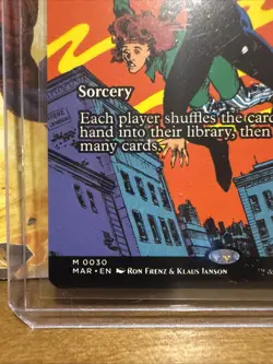 Winds of Change 0030 Borderless M MTG Spider-Man NM/M - Image 2