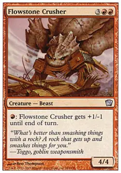 Flowstone Crusher - Light Play MTG 9th Edition - Image 1