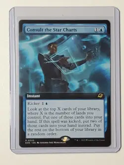 Consult the Star Charts - 0325 - Borderless - Edge of Eternities MTG - Image 1