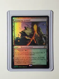 Stomping Ground - Foil R0258 - Edge of Eternities MTG Magic the Gathering - Image 1