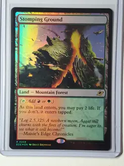 Stomping Ground - Foil R0258 - Edge of Eternities MTG Magic the Gathering - Image 2