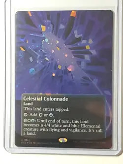 Celestial Colonnade - 0142 Borderless Galaxy Foil - Edge of Eternities MTG - Image 2