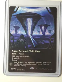 Susur Secundi, Void Altar - Borderless - Edge of Eternities MTG - Image 1