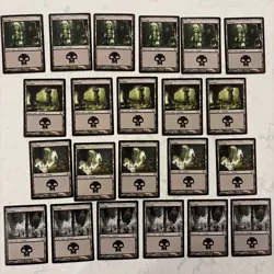 Magic the Gathering MTG Duel Decks: Garruk Vs Lilliana Swamps 24 - Image 1
