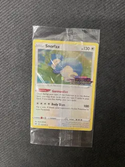 Snorlax 131/185 HOLO STAMPED Vivid Voltage Promo - SEALED - New Pokemon Card - Image 1