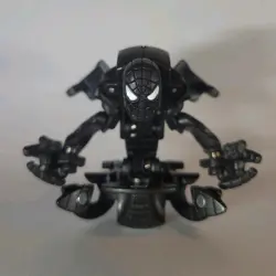 Bakugan Marvel - Ventus - Spiderman Black Symbiote Suit - Card Spin Master - VGC - Image 4