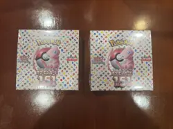 Lot 2x Pokemon 151 sv2a Booster Box Japanese Scarlet & Violet SEALED US Seller - Image 1