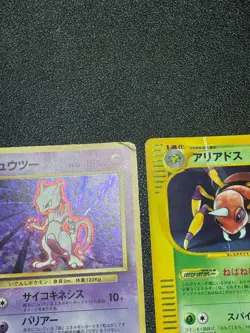 (HP) 5set Base Set Mew Mewtwo Blastoise Venusaur Holo 1996 Japanese Pokemon Card - Image 5