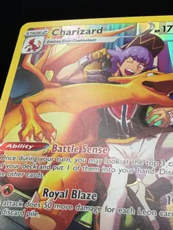 Pokemon TCG Charizard TG03/TG30 Swsh11: Lost Origin Trainer Gallery Holo Rare - Image 4
