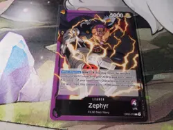 Zephyr OP02-072 One Piece Card Game English Paramount War Pack Fresh !! - Image 1