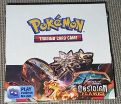 POKEMON OBSIDIAN FLAMES OPEN BOOSTER BOX & OPEN PACKS NO CARDS - Image 2
