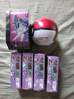 4 x sealed Chinese Pokemon 151 slim booster boxes plus extras - Image 2