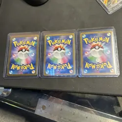 Bulbasaur 050/049 Charmander 050/049 Squirtle 052/049 AR Promo Set Pokemon MINT - Image 2