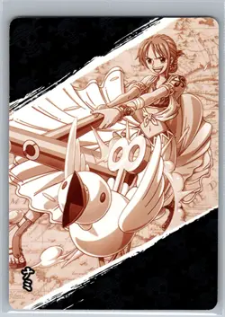 Nami- One Piece - Super Rare Foil Card OP01-SR03 2 Lot - Image 2