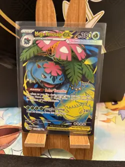 Mega Venusaur EX 155/132 Mega Evolution ENGLISH Pokemon TCG Card NM Ultra Rare - Image 1