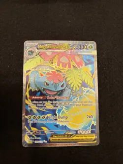 Mega Venusaur EX 155/132 Mega Evolution ENGLISH Pokemon TCG Card NM Ultra Rare - Image 2