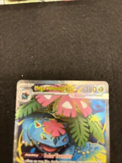 Mega Venusaur EX 155/132 Mega Evolution ENGLISH Pokemon TCG Card NM Ultra Rare - Image 3
