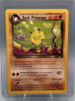 Dark Primeape 43/82 Team Rocket Regular Pokemon Card LP - US SELLER - Image 1