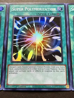 3x Super Polymerization | RA03-EN053 | Super Rares | NM | 1st Edition | YuGiOh! - Image 5