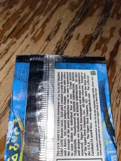 EMPTY Yugioh Booster Pack Wrapper - Legend Of Blue Eyes White Dragon 1st Edition - Image 5