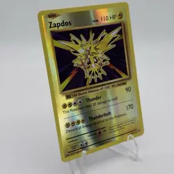 Zapdos 42/108 Reverse Holo Rare Near Mint XY Evolutions Pokemon Card - Image 2