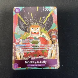 Monkey.D.Luffy (BANDAI Card Games Fest 25-26) OP07-073 One Piece Promotion Cards - Image 1