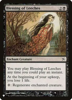 Blessing of Leeches x1 1x Mystery Booster 2 NM MTG - Image 1