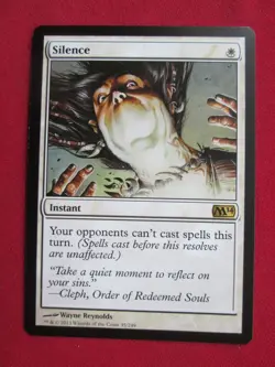 MTG Silence Magic 2014 35/249 Regular Rare - Image 1