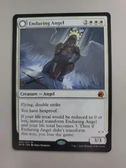 MTG Enduring Angel/Angelic Enforcer Innistrad: Midnight Hunt Regular Mythic - Image 1