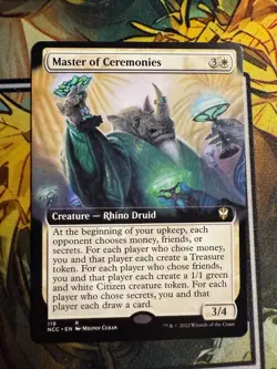 Master of Ceremonies(Extended Art)Commander:New Capenna, (Non-Foil) #119 - Image 1