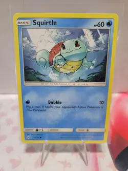 4X Pokemon TCG Squirtle Unbroken Bonds 33/214 Regular Common LOT - Image 1