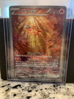 Pokemon TCG Paldea Evolved Chi-Yu ex Special Illustration Rare Holo 259/193 - Image 1