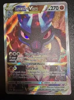 Lucario VSTAR SWSH291 (Black Star Promo) - Pokemon TCG Crown Zenith ETB - Image 1