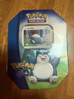 Pokemon GO TCG: Snorlax Tin Box - Factory Sealed - Image 1